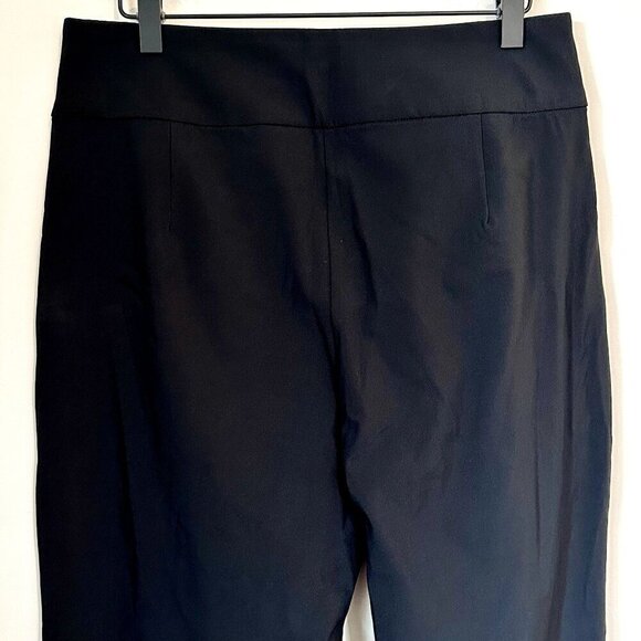 NWT Good American Black Disco Slit Front Pants - Size 4 (XL) - Picture 5 of 10